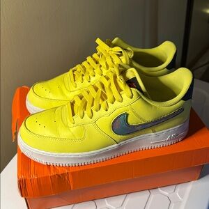 Nike Air Force 1 Low 07 LV8 3 Yellow Pulse  Black